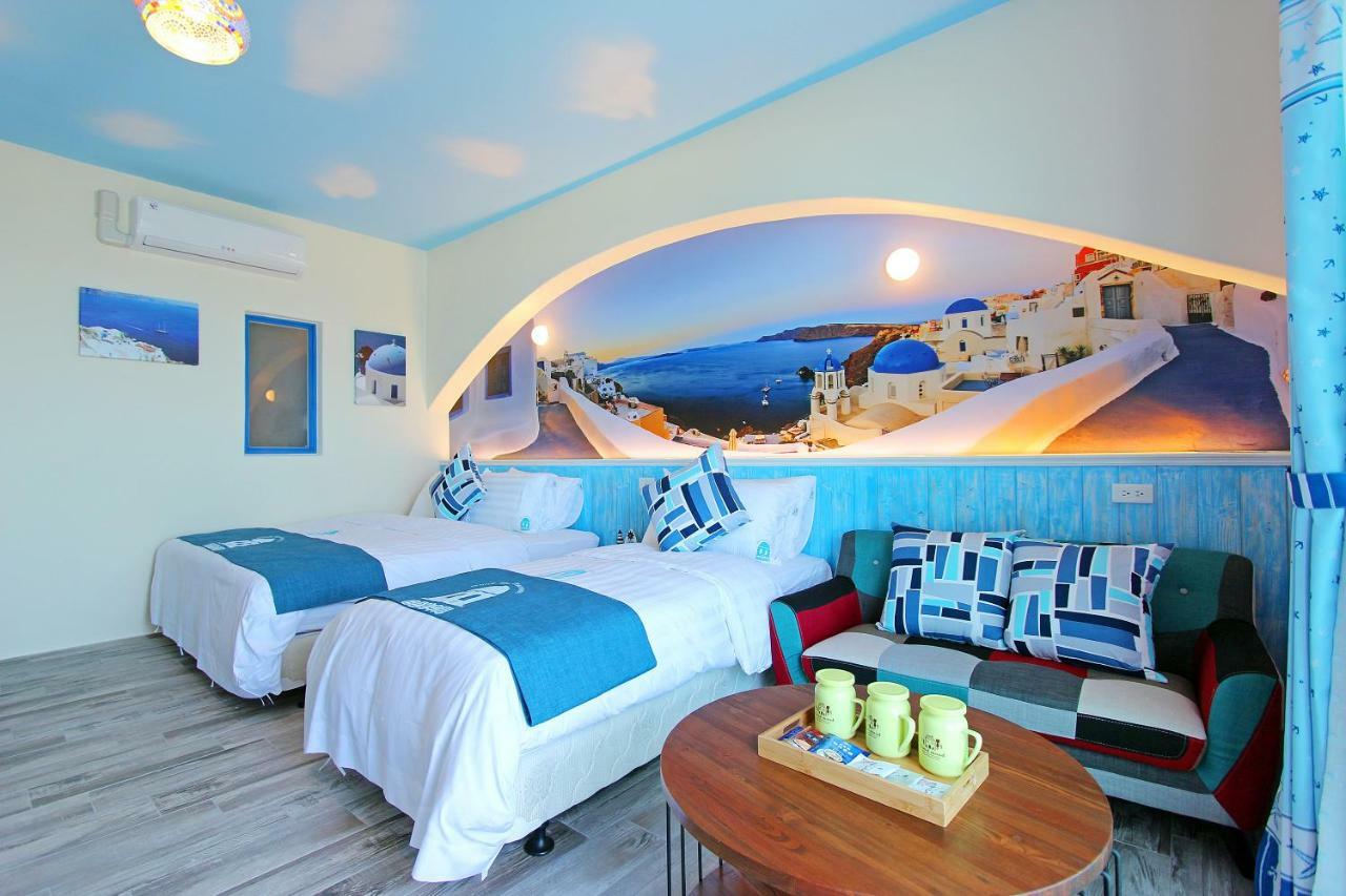 White Mediterranean Dahan Exterior foto